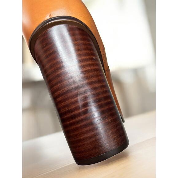 Tory Burch Huxley Tassel Burnished Leather Ankle Boot Size 9.5M - Picture 7 of 11